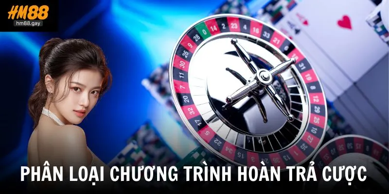 Phân loại chương trình hoàn trả mà nền tảng cung cấp
